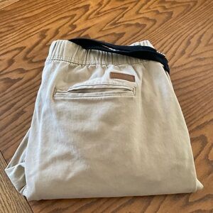 WT02 Elastic Drawstring Waist Jogger Pants, Men’s Sz XL